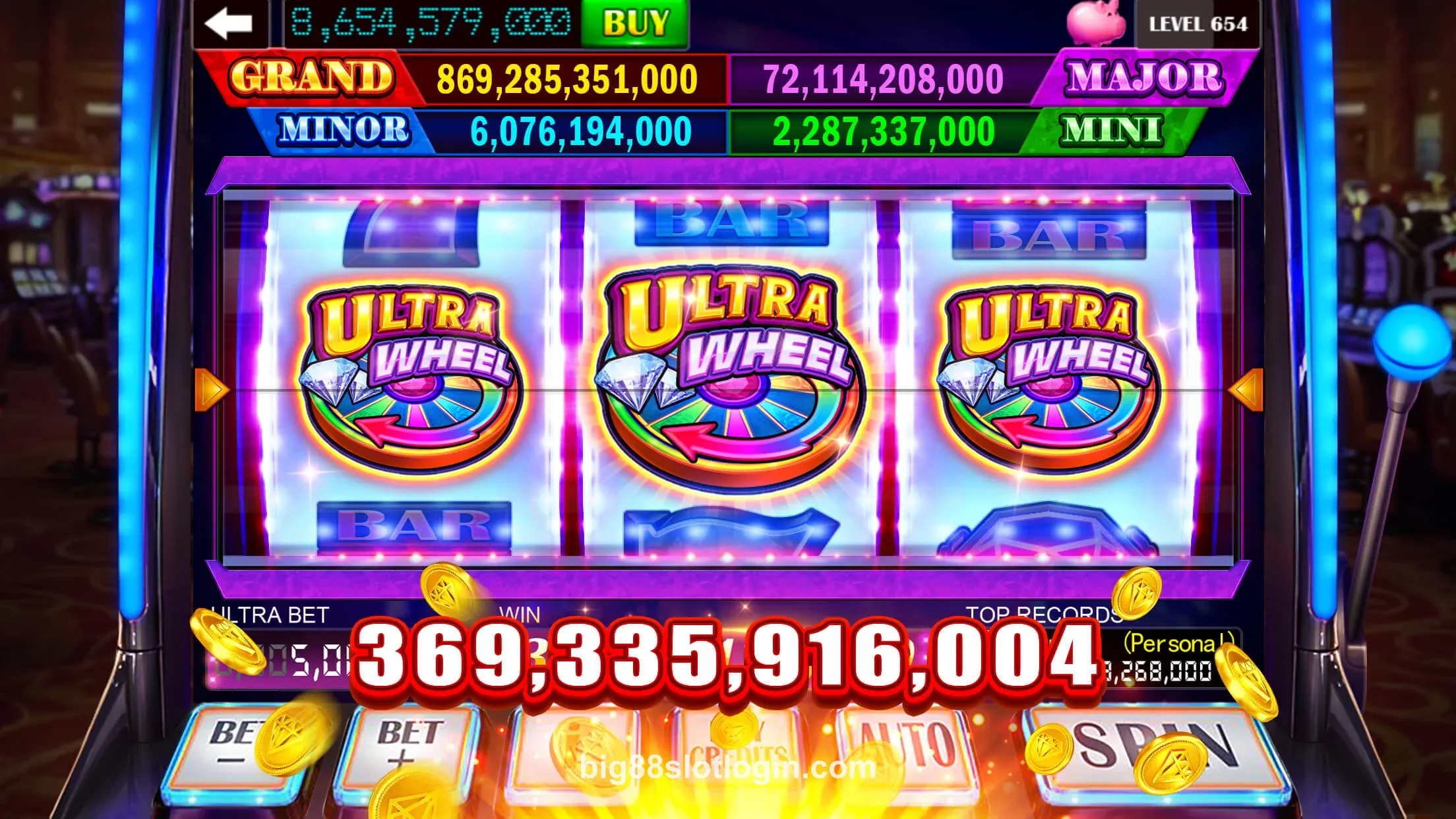 Giao diện ứng dụng Big88 - Khuyến mãi